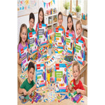 Pack De 9 Carpetas De 10 Cartulina Escolar Para El Colegio