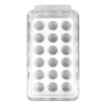Organizador De Huevos Caja Para 18 Huevos Para Refrigerador  Transparente