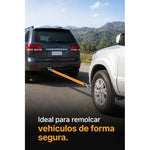 Eslingas De Amarre 3,5mt X5cm De Carga Set X1 Camion Naranja