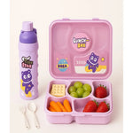 Set Lonchera Taper + Botella Para Jugo Colacion Infantil