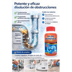 Destapador De Cañería Removedor De Grasa Limpia Tubería 500g