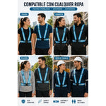 Arnes De Seguridad Reflectante Chaleco Ajustable Adulto