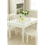 Mantel De Plástico Transparente Rectangular 120x140 Cm Transparente 120x140cm