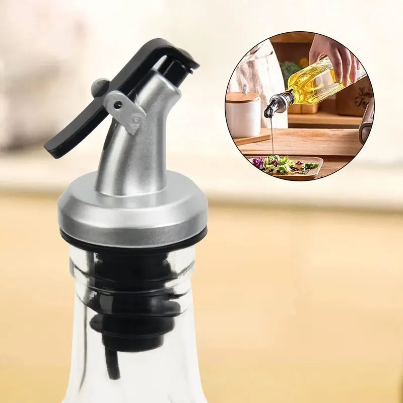 Botella Dispensadora Aceite Vino Especias Con Tapón 500ml X3