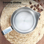 Lechero Barista Jarra Leche Acero Espumador De 900ml