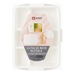 Contenedor Tupper De Comida Organizador Con 4