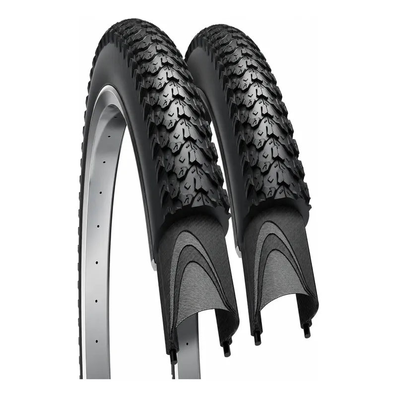 X2 Neumáticos Bicicleta Mtb Aro 29x2.30 Plegables Caluga Normal