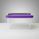 Caja De Plastico Organizadora 14 Litrs Con Broche Vitalplast