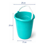 Balde Plastico Con Manilla Resistente Y Practico 10 Litros