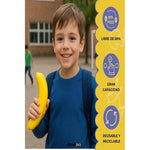 Contenedor Conservador De Frutas Y Verdura Para Refrigerador Amarillo Platano