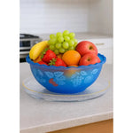 Recipiente De Ensalada Bowl Redondo Plastico Multiuso 3,5lts