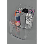 Pack De 4 Caja Organizadora Refrigerador Sin Tapa  Acrilico Transparente