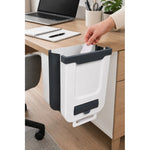 Papelero Basuro Plegable Multiuso Cocina Baño Oficina 7 Lts