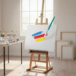 Pack De 5 Carton Entelado Tipo Lienzo De 20x30cm Para Pintar