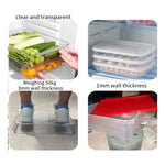 X2 Organizadora Refrigerador Con Tapa Contenedor Acrílico Transparente