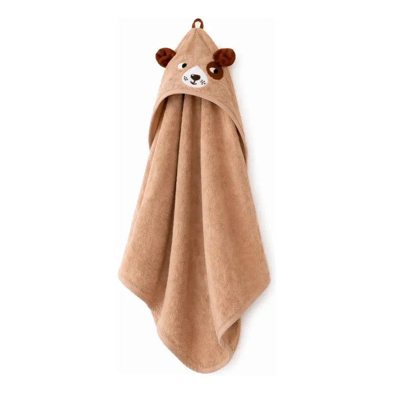 Toalla Con Capucha Perrito Para Bebes Y Niños Secado Rapido Perrito