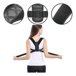 Corrector De Postura De Espalda Acolchada Unisex Ajustable