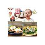Set 6 Hervidor De Huevos De Silicone Para Cocina Sin Bpa