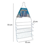 Organizador De Ducha 2 Niveles Colgador Para Ducha Blanco