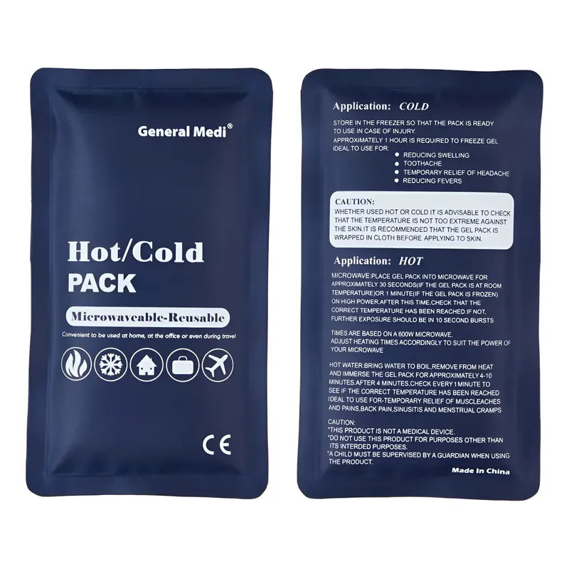 Gel Frio Calor Para Golpes Y Lesiones/terapia Reutilizable