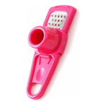 Mini Rallador De Ajo Jengibre Manual Triturador Fucsia X1