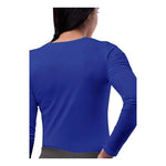 Pack 2 Camisa Polera De Mujer Manga Larga  Fibra De Bambú