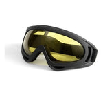 Antiparras Gafas De Nieve Con Filtro Uv Para Snowboard Negro Espejado