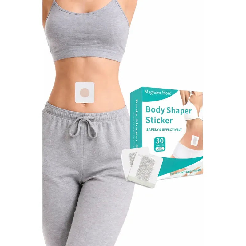 Pack 30 Parches Adelgazantes Para Reducir Abdomen Menta