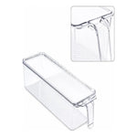 Caja Organizadora Refrigerador Con Tapa Y Mango Grande Asa