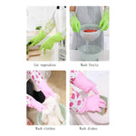 Guantes De Cocina Limpieza Impermeable Largos Multiuso Verde