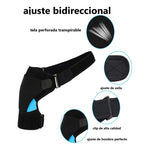Soporte Hombro Adulto Calidad Manguito Rotador Compresion Negro Unica Ajustable