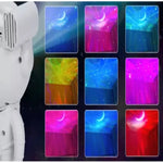 Proyector Lámpara Luz LED Galaxia Astronauta De Mesa Blanco