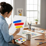 Pack De 5 Carton Entelado Tipo Lienzo De 20x30cm Para Pintar