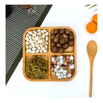 X3 Tabla  Para Servir Aperitivos Y Picoteo Bambú Picnic