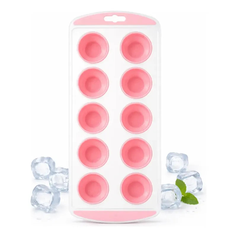 Cubetas Para Hielo Molde De Silicona Bandeja Hielera