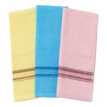 Juego De Toallas Baño 3 Piezas Para Cocina Y Spa Variados