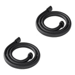 Manguera Flexible Negro Mate Repuesto Ducha Extensible Llave Negro Mate