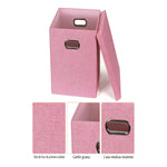 X2 Caja Organizadora Con Tapa De Tela Plegable Mediana