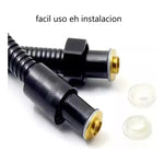 Manguera Flexible Negro Mate Repuesto Ducha Extensible Llave Negro Mate