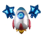 Pack De 5 Globos  Diferentes Diseños Infantil Decoración