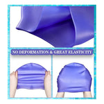 X5 Gorro De Piscina Gorros Natación Elástico Gorro De Baño