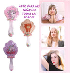 Cepillo Desenredante De Cabello Para Niñas Glitter Kawaii