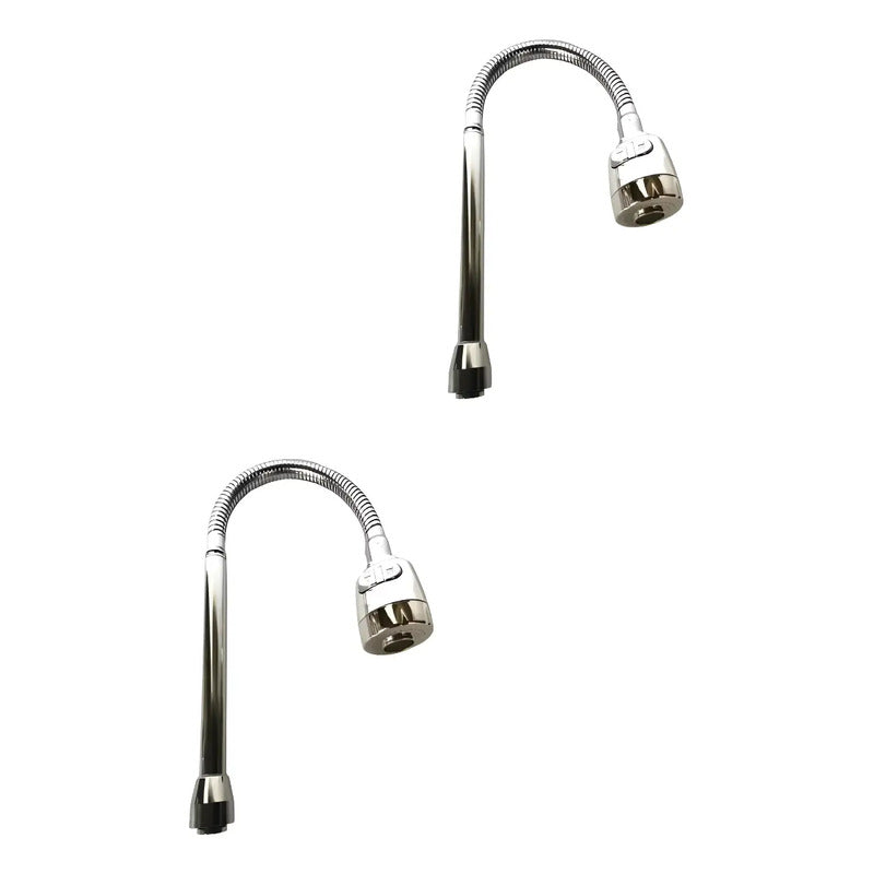 Llave Lavaplatos Monomando Cuello Flexible Cocina X2