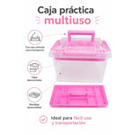 Caja Organizadora De Plastico Practibox Multiuso 6 Litros