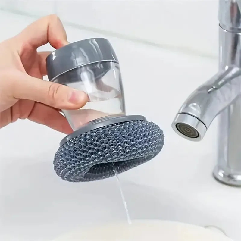 Dispensador  Jabon  Fregador  De Ollas De Acero Inoxidable