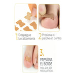 Pack 60 Parches Correctores Reparador De Uñas Encarnadas