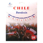 Adorno Guirnaldas 7 Banderines Fiestas Patrias Decoración