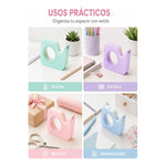 Porta Scotch Dispensador De Cinta Adhesiva Escritorio Verde Pastel