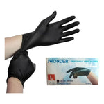 Guantes De Vinilo Sin Polvo Desechables Caja De 100 Unidades