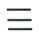 Pack X3 Soporte Magnético Para Cuchillos Con Doble Imán 38cm Negro
